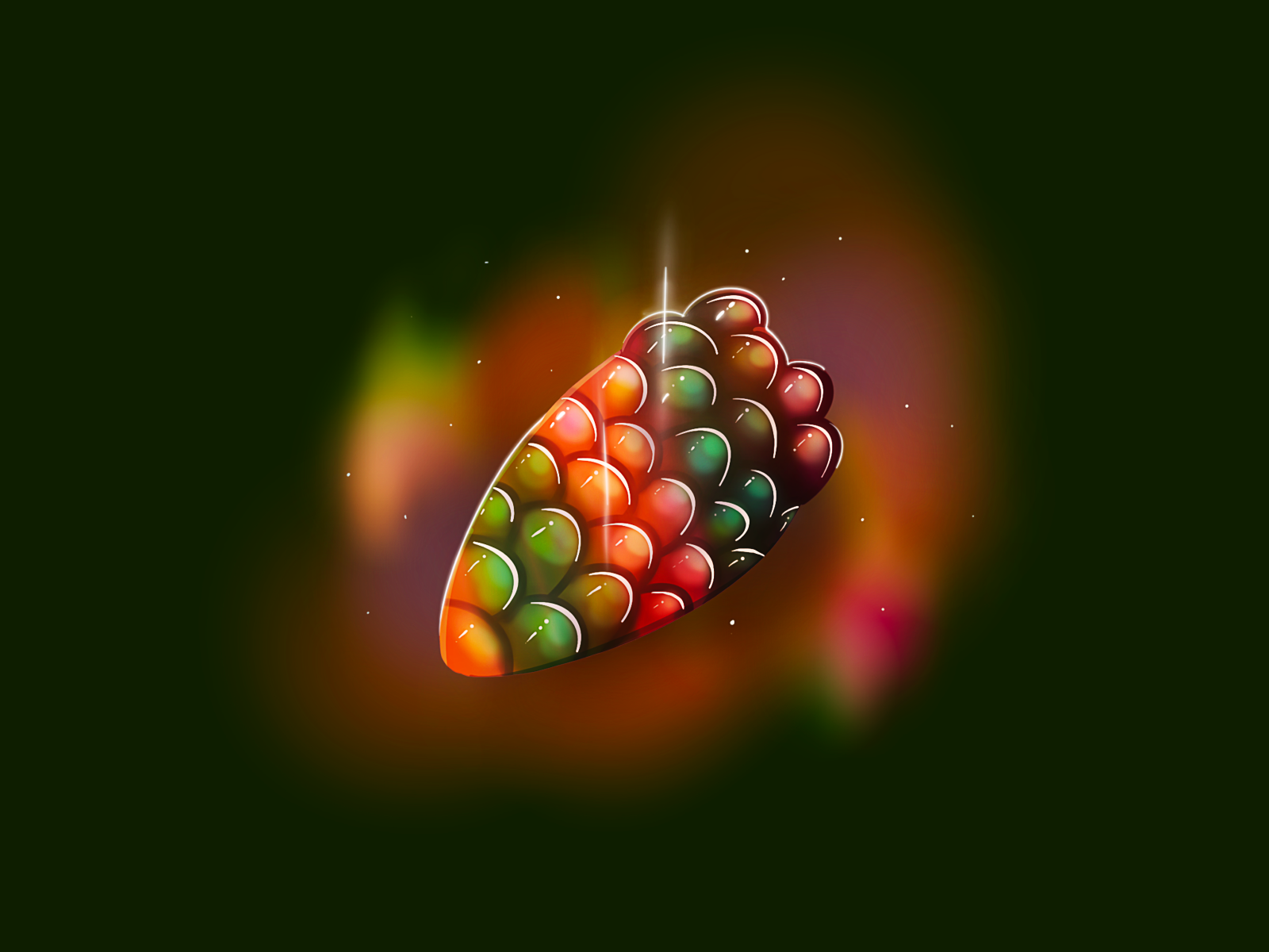 D&D Dragon Scale Item by Clint Hess on Dribbble