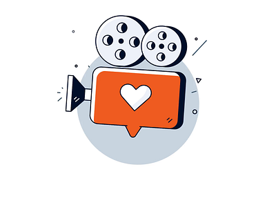 Happy Heart like button by Choppa on Dribbble