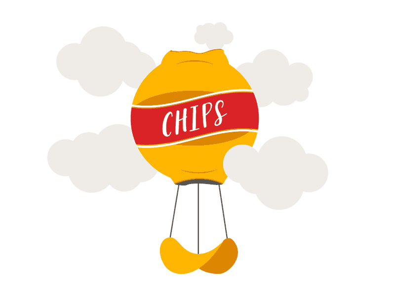 The "Air" in Your Bag of Chips air bag of chips balloon chips hot air balloon lays potato chips