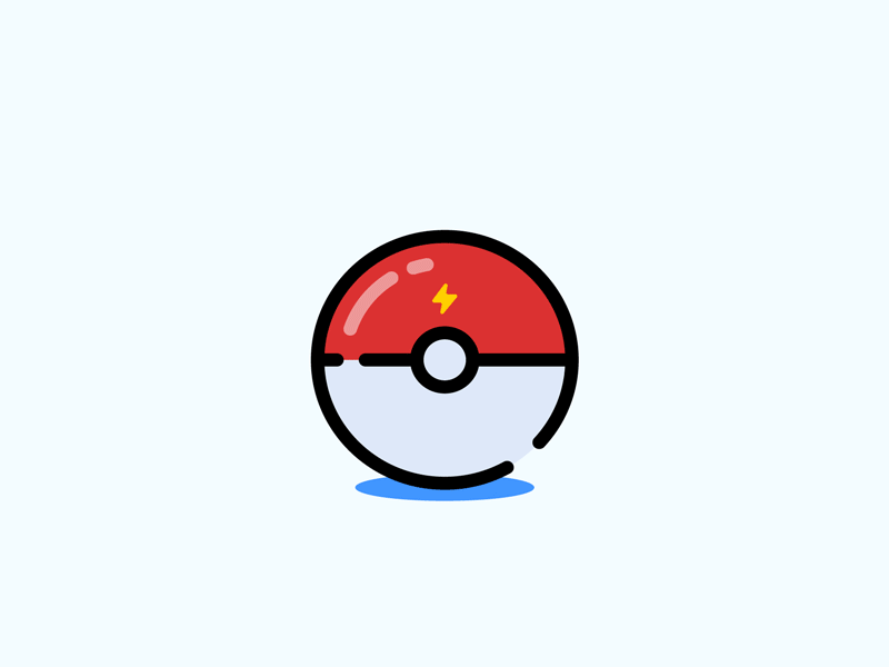 Vector Pokeball by Jelani on Dribbble