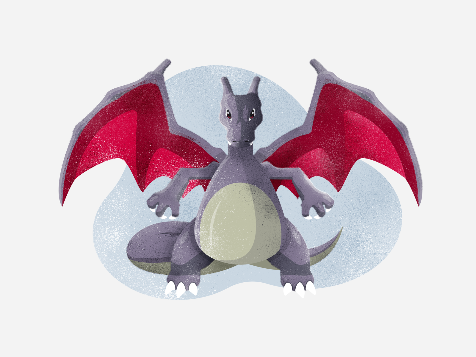 Shiny Charizard by Clint Hess on Dribbble