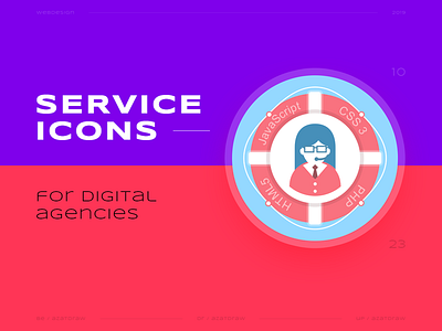 Service icons №10 azatdraw digital icons illustration web design