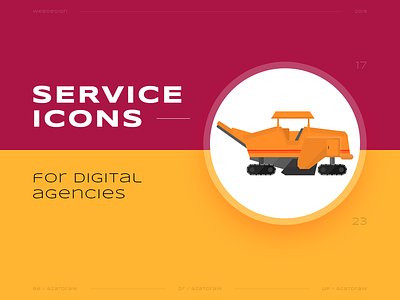 Service icons №17 azatdraw digital icons illustration web design