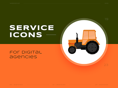 Service icons №19 azatdraw digital icons illustration web design