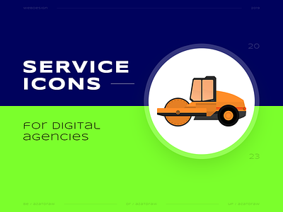 Service icons №20 azatdraw digital icons illustration web design
