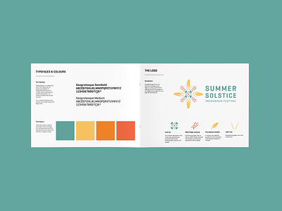 Summer Solstice Brand Identity brand brand guide design graphic design logo