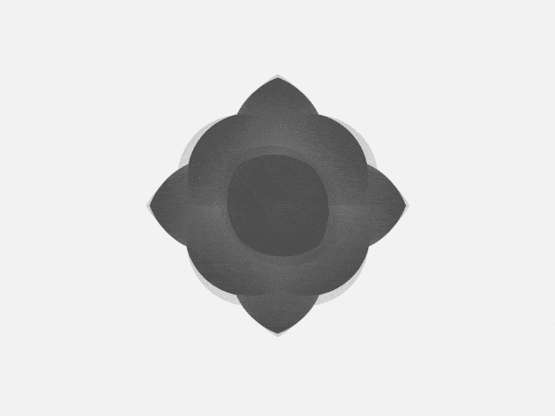 Flow, Part 2 animation greyscale loop motion
