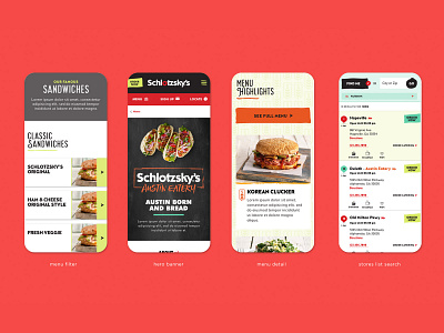 Scholotzsky's Website mobile ui webdesign