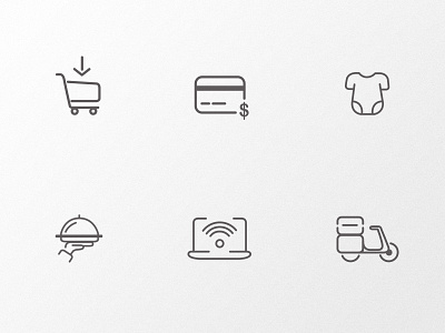 Services Schlotzsky's Icons design icon ui vector