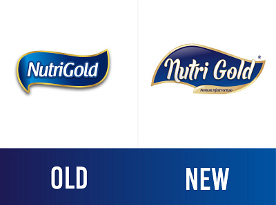 Rebrand Nutri gold 3d cinema4d design logo