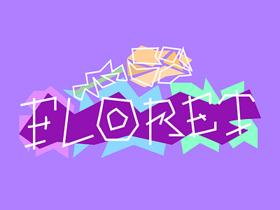 Logo Floret cover design feed floret flower graphic design insta logo love post roman cover woman