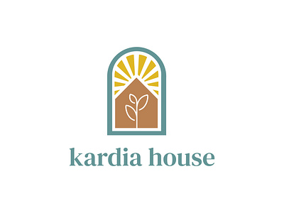 Kardia House Logo branding community graphic design icon logo organization