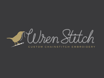 Wren Stitch Logo