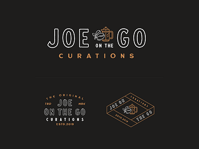 JotG — Brand Concepts branding coffee travel vintage