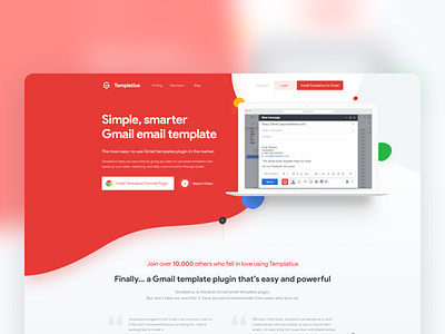 A Simple, smarter Gmail email template - Templatius