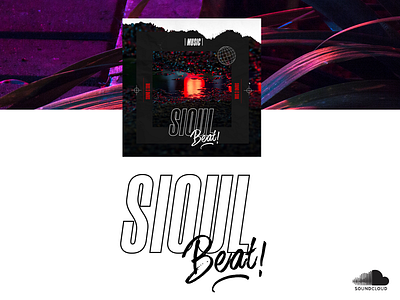 SIOUL BEAT branding cd cover design font identity logo music plastic typography urban vector