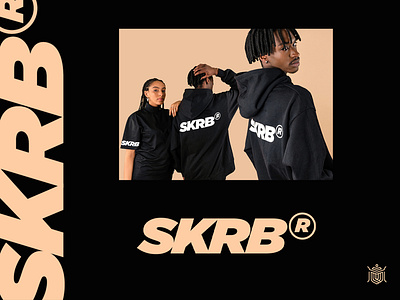 SKRB art branding cd cover design egypt font identity logo mode music street textile typography urbain vector