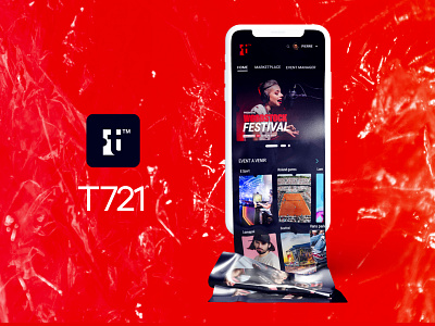 T721 PHONE app application branding event mockup phone plastic plasticine ticket ticket app ticketing ui ux web