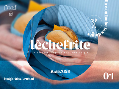 Léchefrite food porn logo