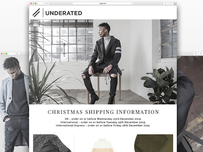 Underated London Newsletter email fashion newsletter streetwear