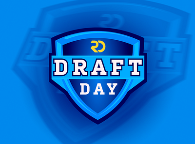 Draft Day Logo design esports esports logo gaming illustrator logo rocket league