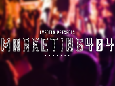 Event graphic bur gaussian blur logo marketing photo title