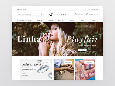 Jewelry Store ecommerce jewelry jewelry shop online store shop design store ui