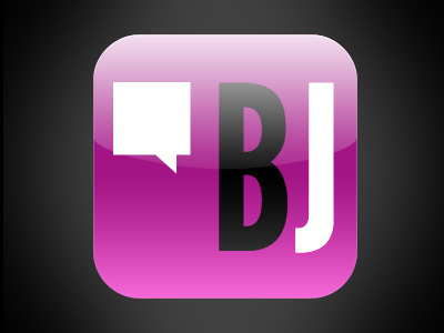brandjobber icon app icon purple