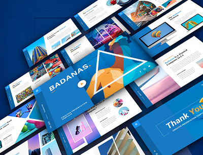 Badanas- Creative Presentation business company profile corporate design creative design layout design presentation template typography ui web