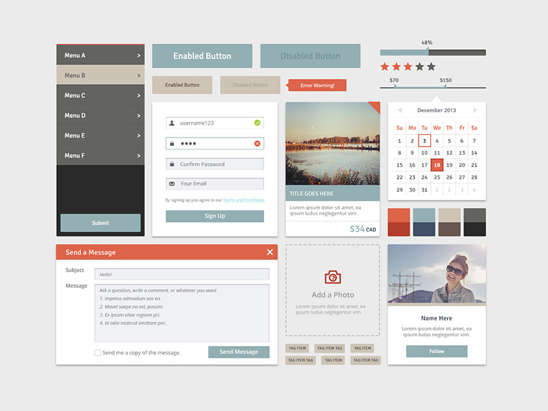 Experimental UI by Sally for Orium on Dribbble