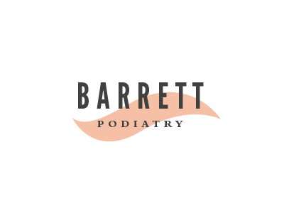 Barrett foot logo podiatry