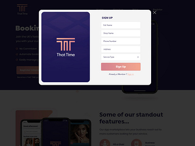 ThatTime branding ui