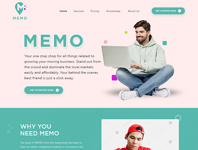 MEMO graphic design ui webdesign