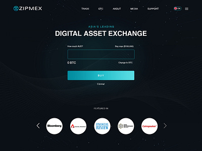 ZIpmex Landing Page