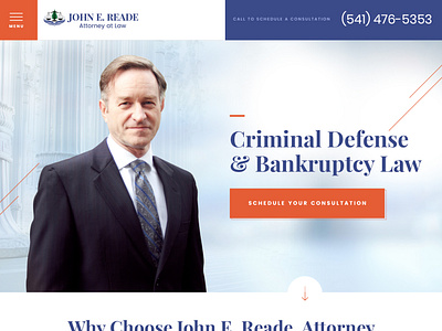 Criminal Defense (Lawyer Website)