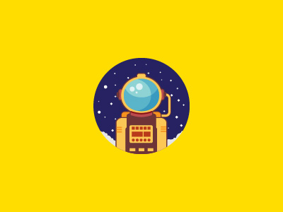 Astronaut background design by Hery.Susanto on Dribbble