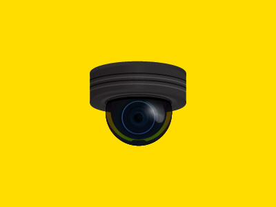 icon realistic camera watchdog