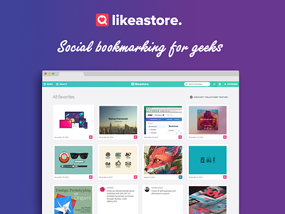 Likeastore.com feed 80s style preview