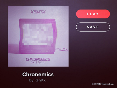 CHRONEMICS 80s chronemics cover ksmtk music player spotify