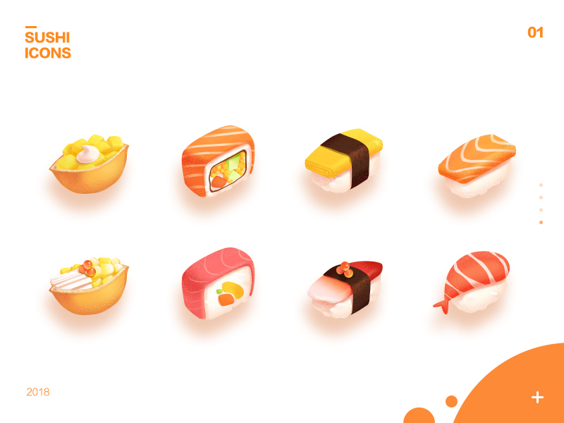 Sushi Icon By Chen Lingsu On Dribbble