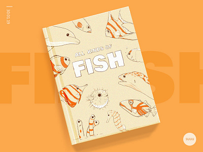 All Kinds Of Fish Cover cover cover artwork cover book cover design illustration