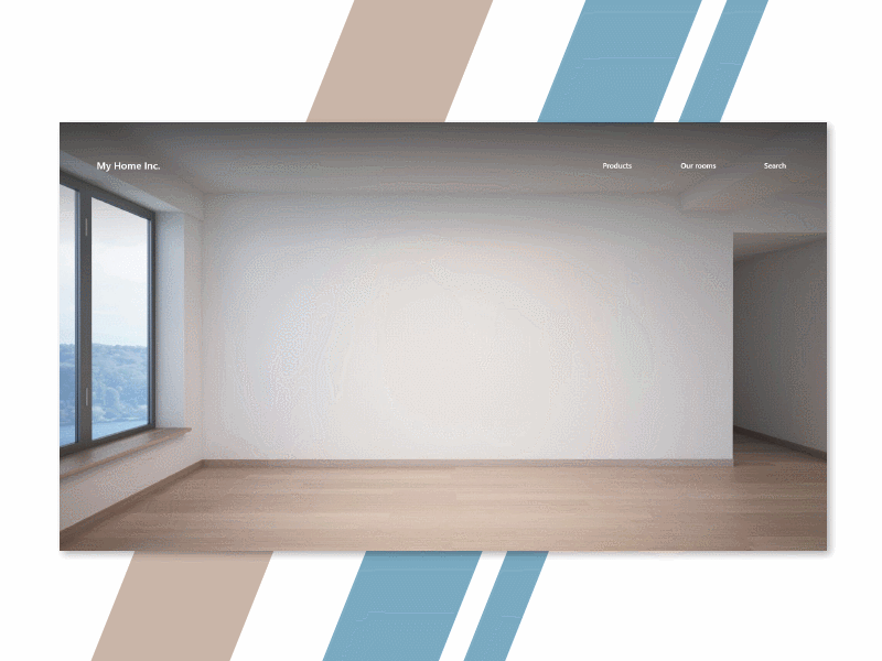 Welcome home adobe xd animation design furniture shop prototype store design ui ux web