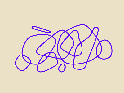 Mishmash line lines random shapes