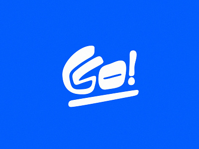 Go! logo typeface typography