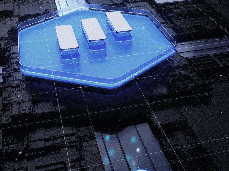 Neon arrow. 3d after effects animation arrow blue cinema 4d gif glass logo motion graphics octane