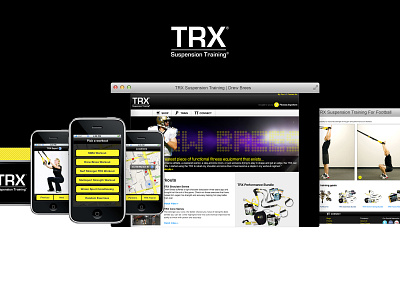 TRX—Website, Application, and Experience Design branding ui ux web