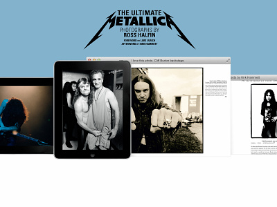 The Ultimate Metallica design ebook ui ux web