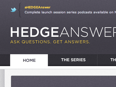 Hedgeanswers