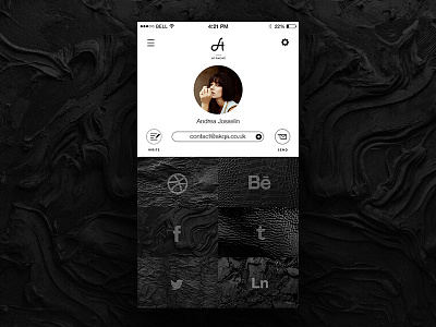 Attaché Project black creative ios iphone iphone5 materials ui ux wireframe