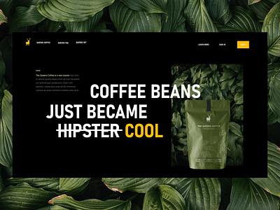 Queens Coffee Web Design